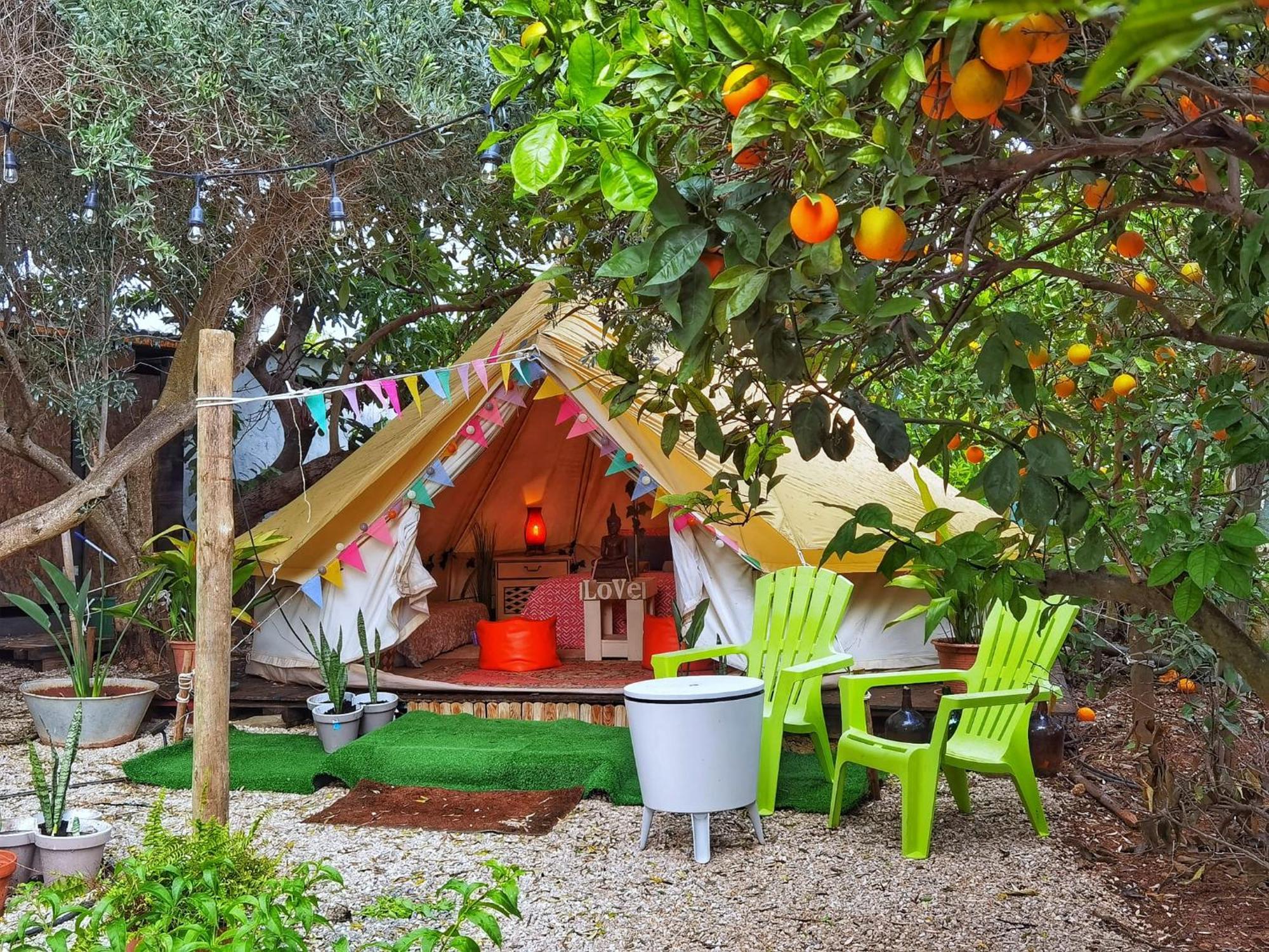 Bell Tent Lovers By Casa Das Artes Луз де Тавира Екстериор снимка